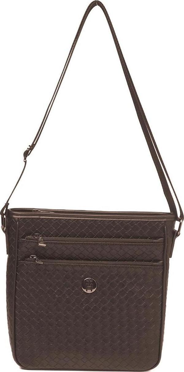 TH Bag Erkek Postacı Çantası TH-YS99-1898 Kahverengi Örgü - Image 1
