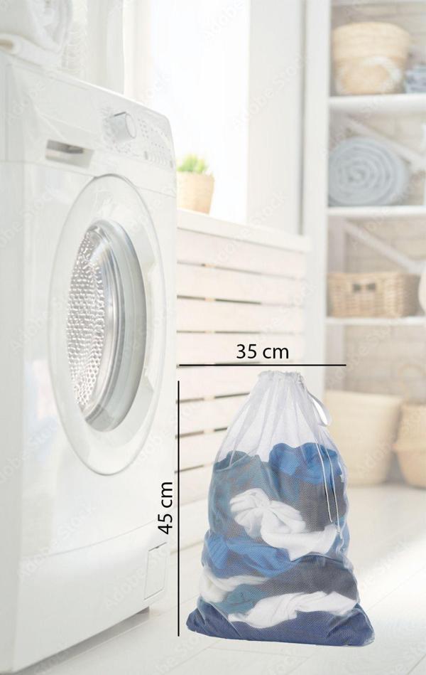 Pazar Kapısı Çamaşır Yıkama Filesi Mini Boy 35*45 Cm - Image 1