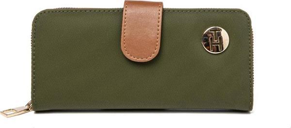 TH Bag Kadın Cüzdan & Kartlık TH-YK15007 KOYU YEŞİL -TABA - Image 1