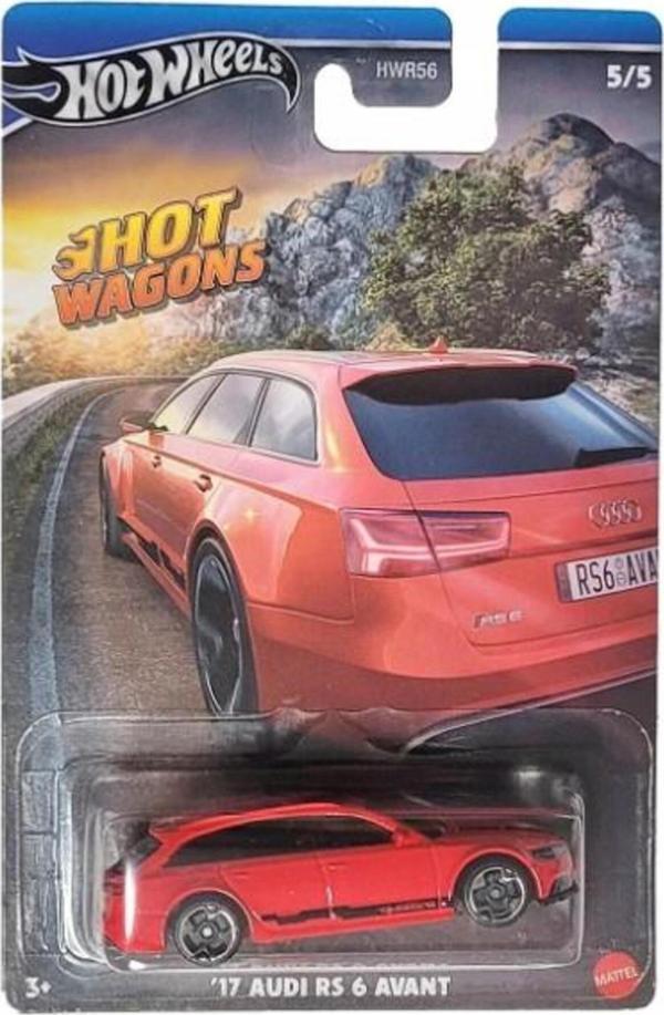 Hot Wheels  Hot Wagons '17 Audi Rs 6 Avant HWR56 HRR85 - Image 1