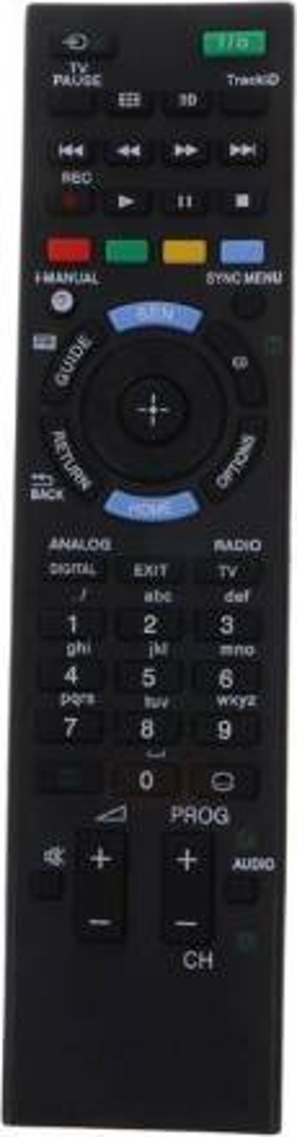 sony ile uyumlu Rm-ed050 Lcd Led Tv Kumandası - Image 1