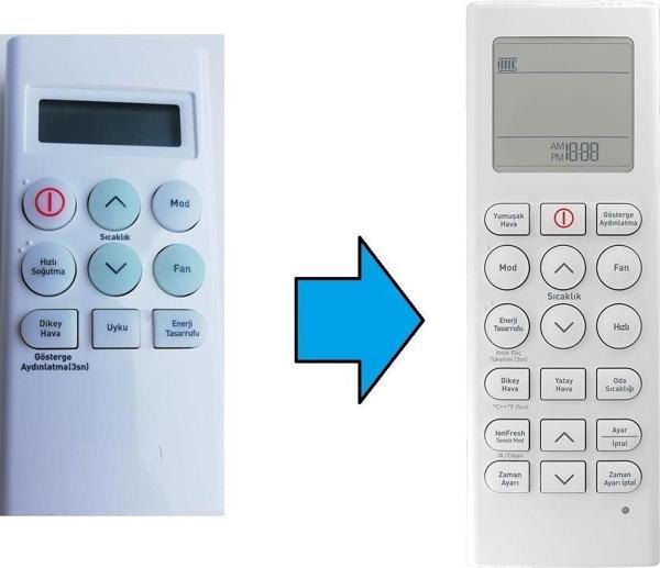 BEKO 5401460399 İnverter Klima Kumandası - Image 1