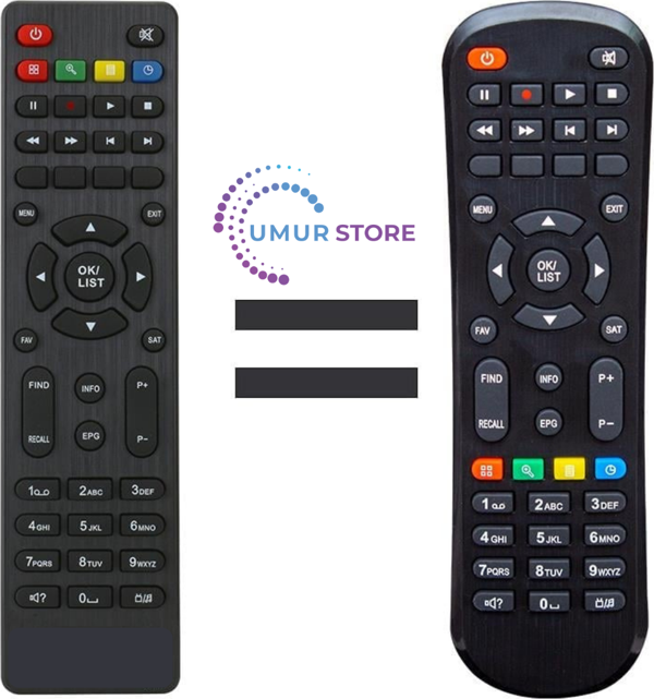 Benjamin BJ-11400 HD Uydu Alıcı Kumandası - Image 1