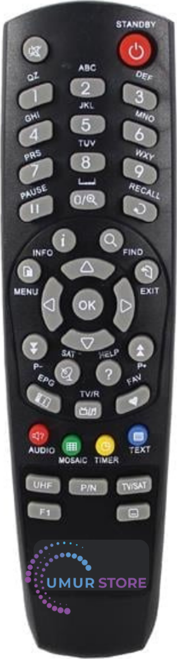 Besttel BQ-5200 Plus Uydu Alıcı Kumandası - Image 1