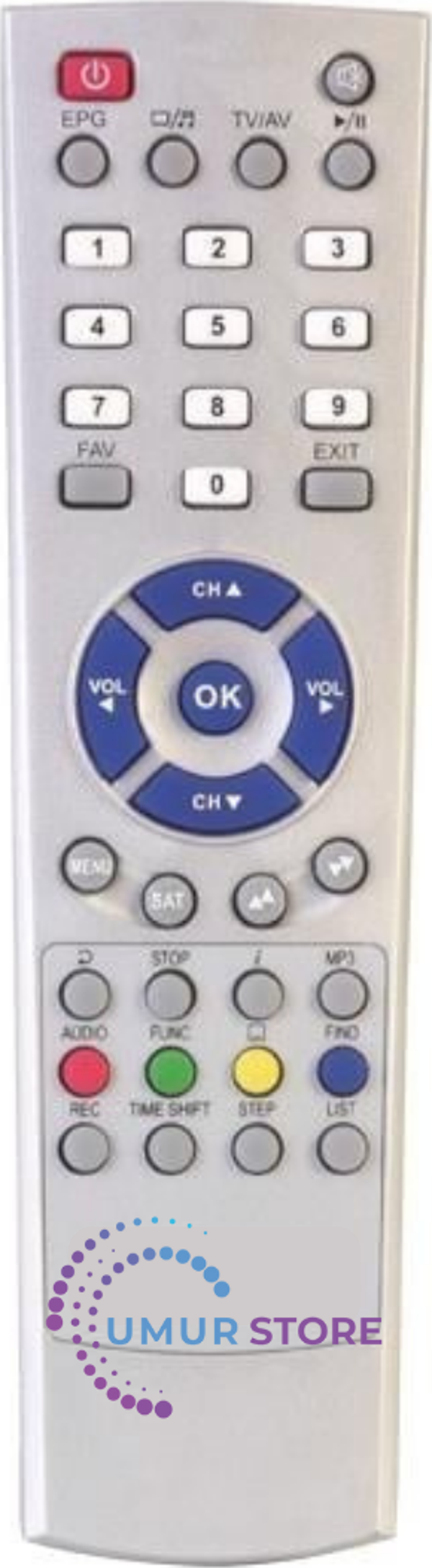 Botech 7300 USB Uydu Alıcı Kumandası - Image 1