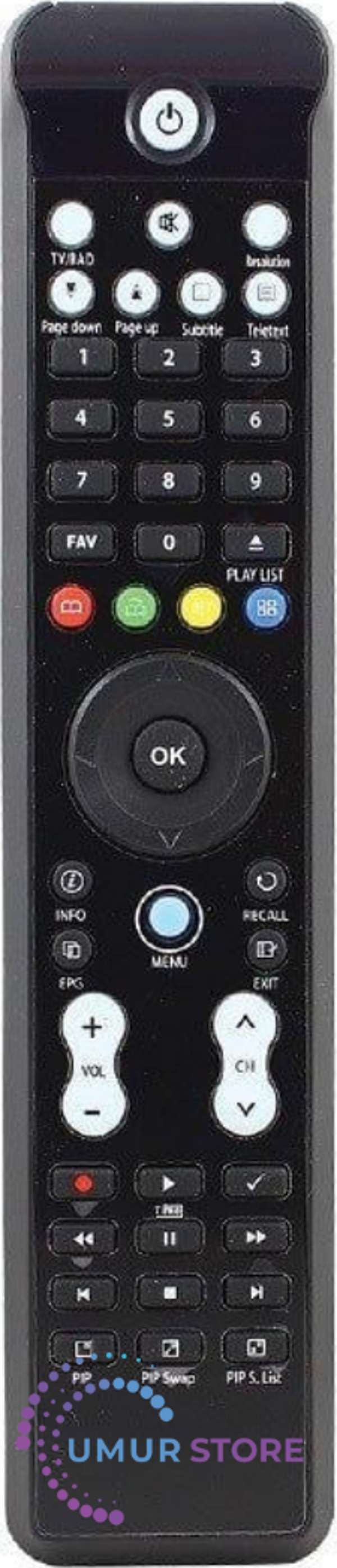 Goldmaster 1070 HD PVR Blackbox Uydu Kumandası - Image 1