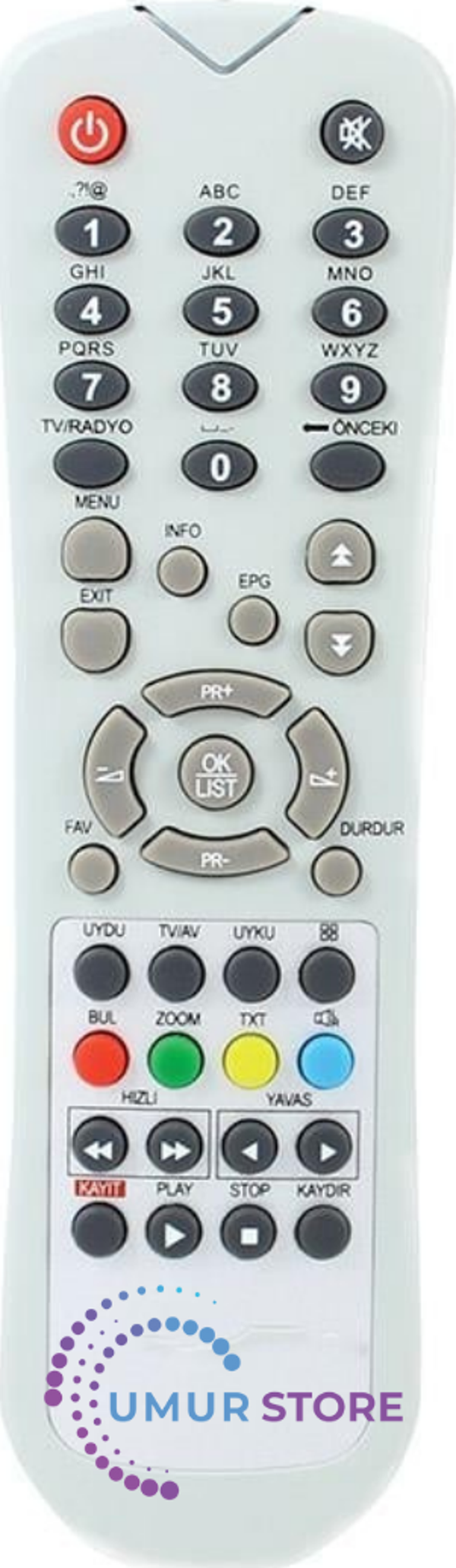 Hiremco Seoul X1-X2-X3 Uydu Alıcısı Kumandası - Image 1