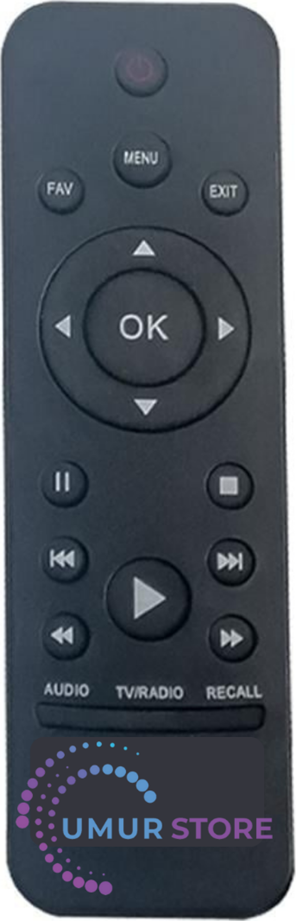 Kamosonic KS-HD1512 Wifi-IPTV HD Uydu Alıcı Yedek Kumandası - Image 1