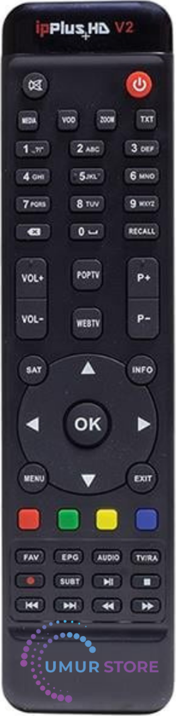 Korax IP Plus HD V2 Uydu Alıcı Kumandası - Image 1