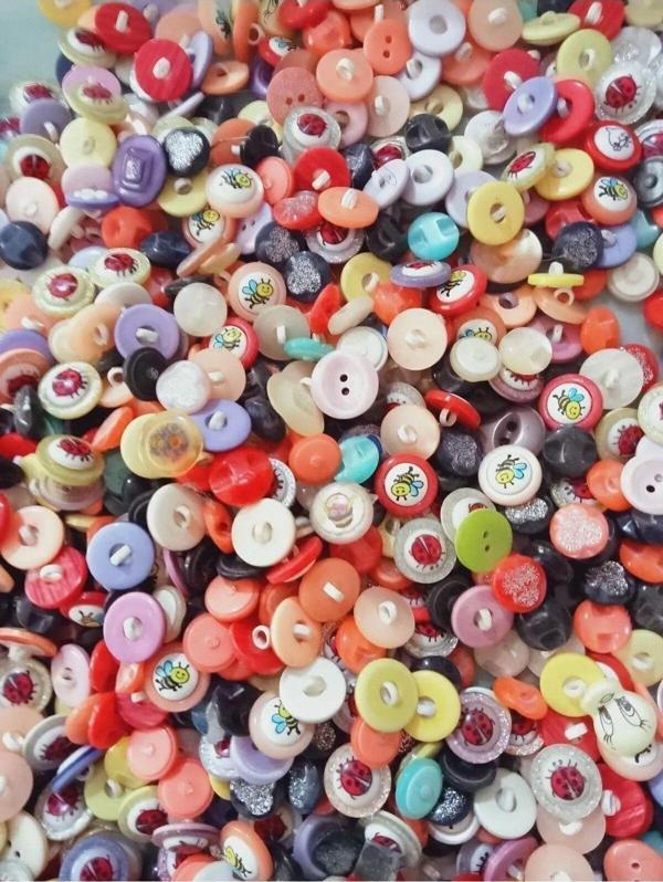 Serpil Düğme Düğme 100 Tane Karışık - Image 1