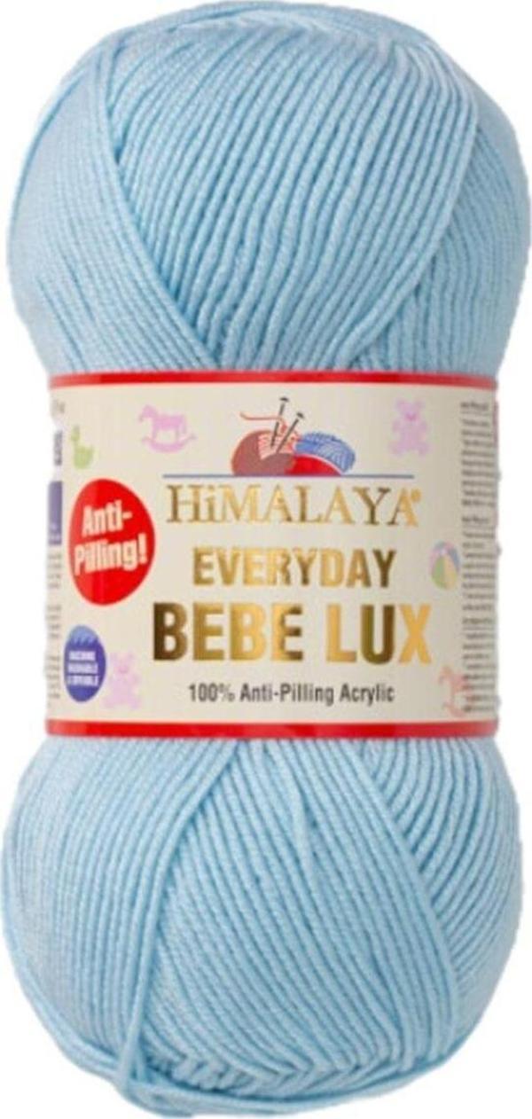 Serpil Düğme Mavi Everyday Bebelux El Örgü Ipi 5'Li Paket 70422 - Image 1