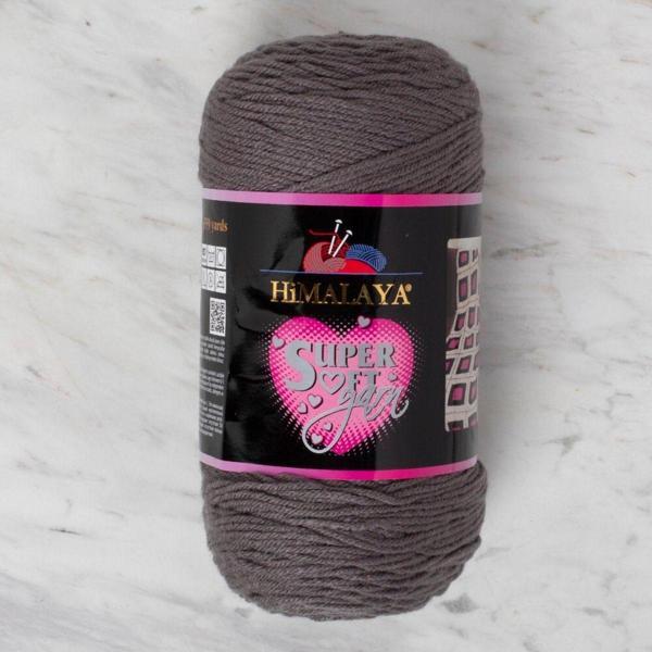Serpil Düğme Süper Soft Yarn Gri El Örgü Ipi -80813 - Image 1