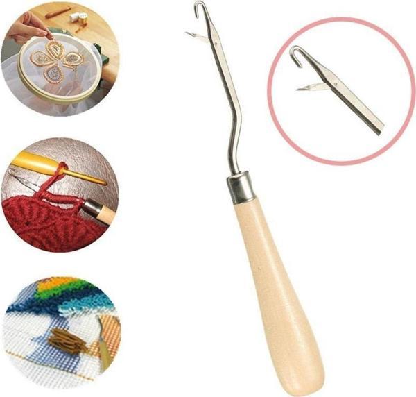 Serpil Düğme Tekrar Geçiş Tığı - Yakalama Iğnesi - Image 1