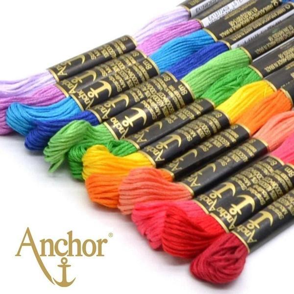 Serpil Düğme Anchor Muline 450 Renk Tam Set - Image 1