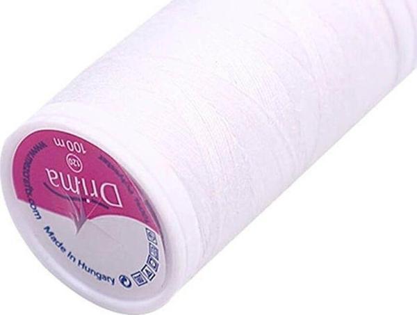 Serpil Düğme Drima Makara Dikiş Ipi 100M Beyaz - Image 1