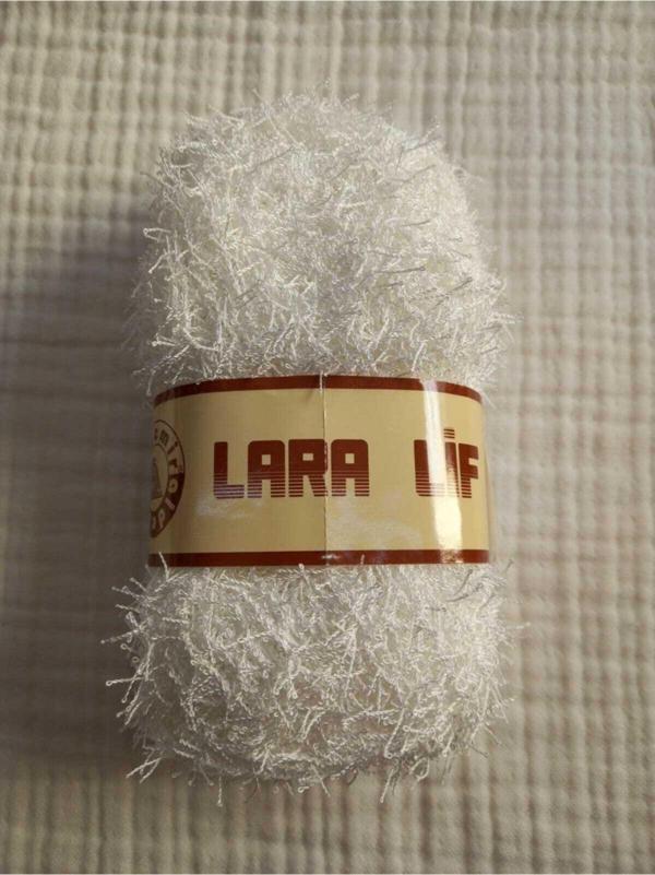 Serpil Düğme Lara Lif Ipi Beyaz Ymn - Image 1