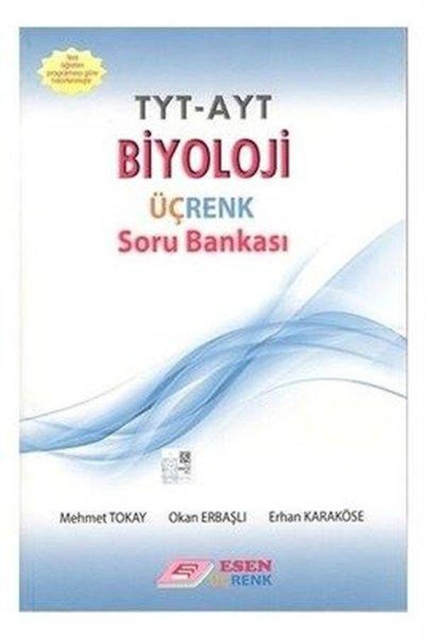 Üç Renk TYT - AYT Biyoloji Soru Bankası - Esen Yayıncılık - Eğitim - Image 1