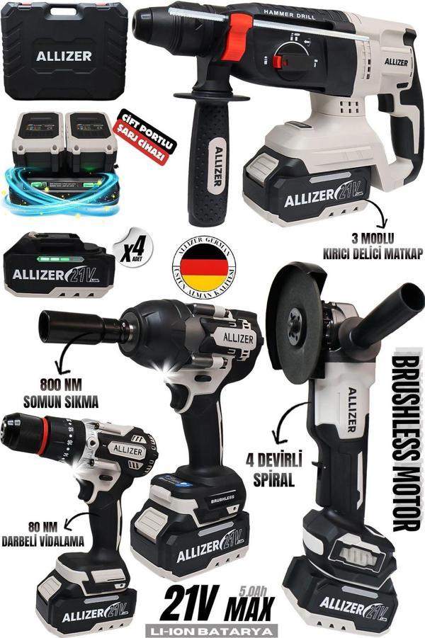 PRO 4’LÜ SET 800 NM’Lİ GRİ MODEL - Image 1