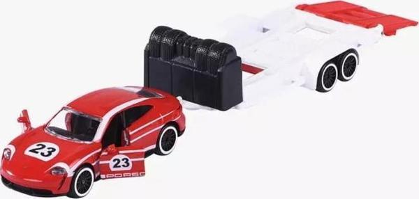 Majorette Porsche Motorsport Yarış Arabası - Taycan Turbo S + 917 212053112 - Image 1
