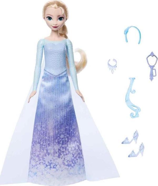 Disney Karlar Ülkesi Eğlenceli Sürprizler Elsa Bebek JBG59 - Image 1
