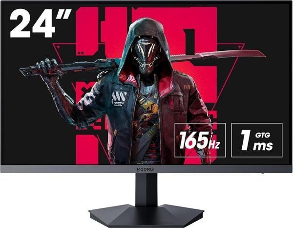 Koorui 24 İnç Oyun Monitörü, 165Hz, 1080P, 1Ms, Ips, Freesync, (Fhd 1920X1080, Displayport) 24E3 - Image 1