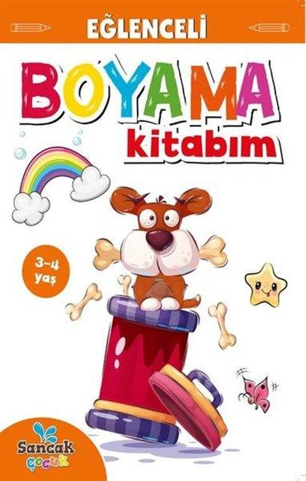 Eğlenceli Boyama Kitabım - Turuncu Kitap - Sancak Çocuk - Image 1