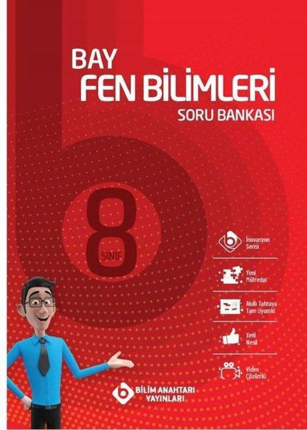 Bay LGS Fen Bilimleri Soru Bankası - Bilim Anahtarı Yayınları - Image 1