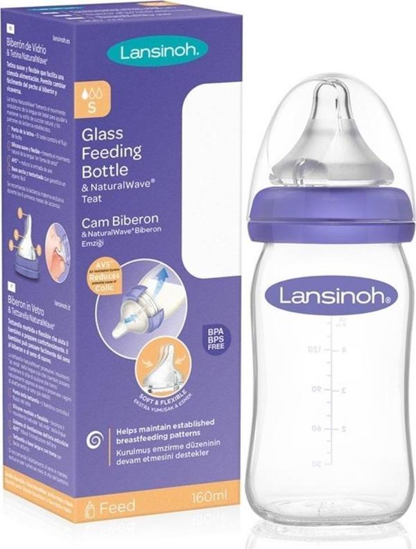 Lansinoh Cam Biberon 160 ML - Image 1