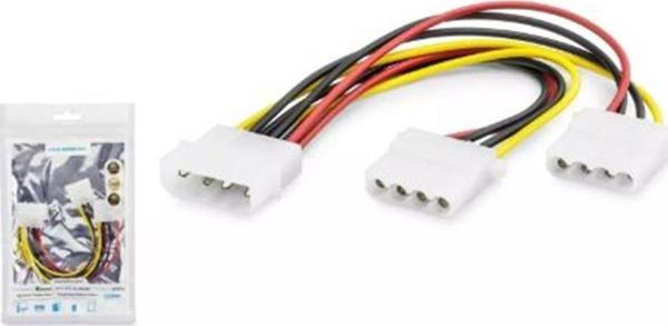 Hadron Hdx5526 Ide Power Kablo Poşetli 2In1 Beyaz - Image 1