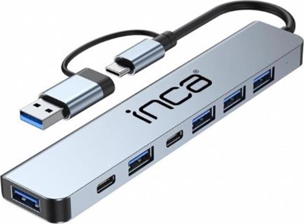 Inca IUTP-7T USB 3.0 + 4X USB 2.0 100W Çoklayıcı - Image 1