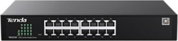 Tenda TEG2216D 16 Port 10-100-1000 Switch Cloud Yönetilebilir Çelik Kasa Switch - Image 1
