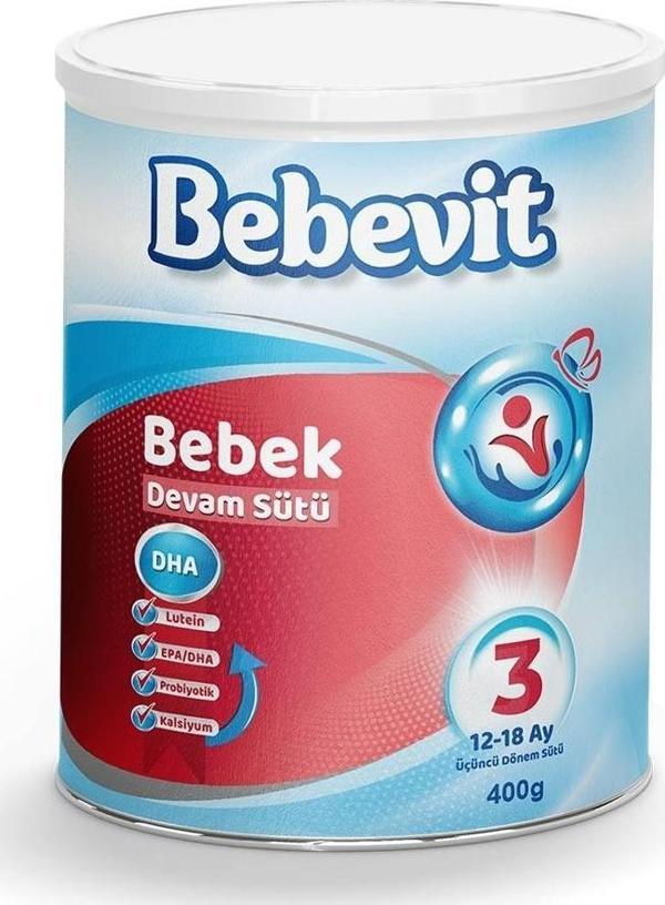 Bebevit 3 Bebek Devam Sütü 400 gr - Image 1