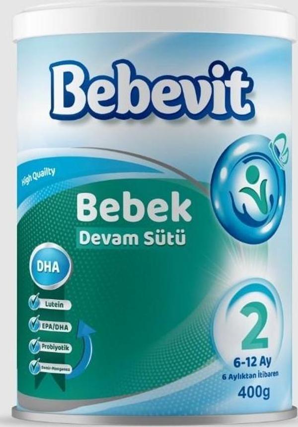 Bebevit 2 Bebek Devam Sütü 400 gr - Image 1