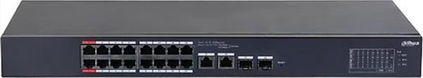 Dahua CS4218-16ET-135 16 Port 10-100-1000 Mbps Yönetilebilir Gigabit PoE Switch - Image 1