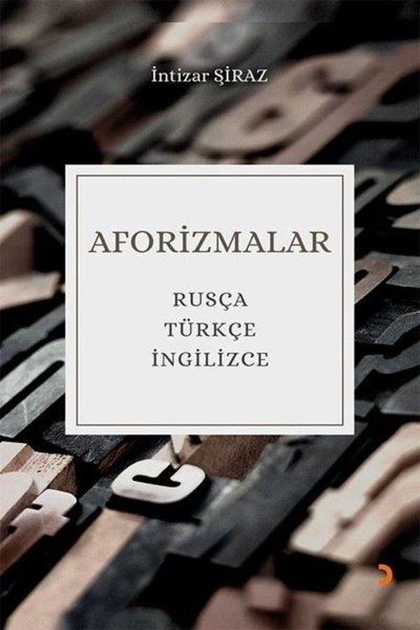 Aforizmalar - Cinius Yayınevi - Image 1