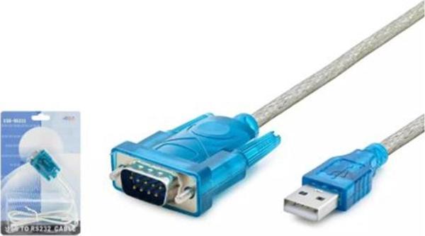 HADRON HDX7512 USB TO RS232 KABLO 84CM SILVER - Image 1