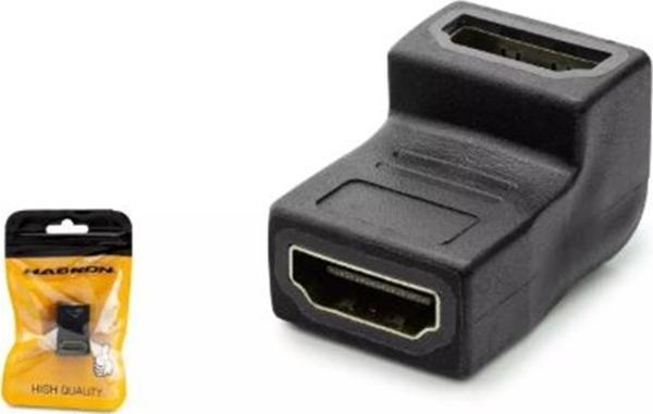 Hadron Hdx1269 Hdmi F To Hdmi F Çevirici L Tip Siyah - Image 1