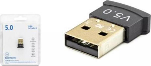 HADRON HDX2254 BLUETOOTH DONGLE PC USB V5.0 SİYAH - Image 1