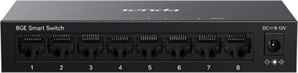 Tenda TEG2208D 8 Port 10-100-1000 Switch Cloud Yönetilebilir Çelik Kasa Switch - Image 1