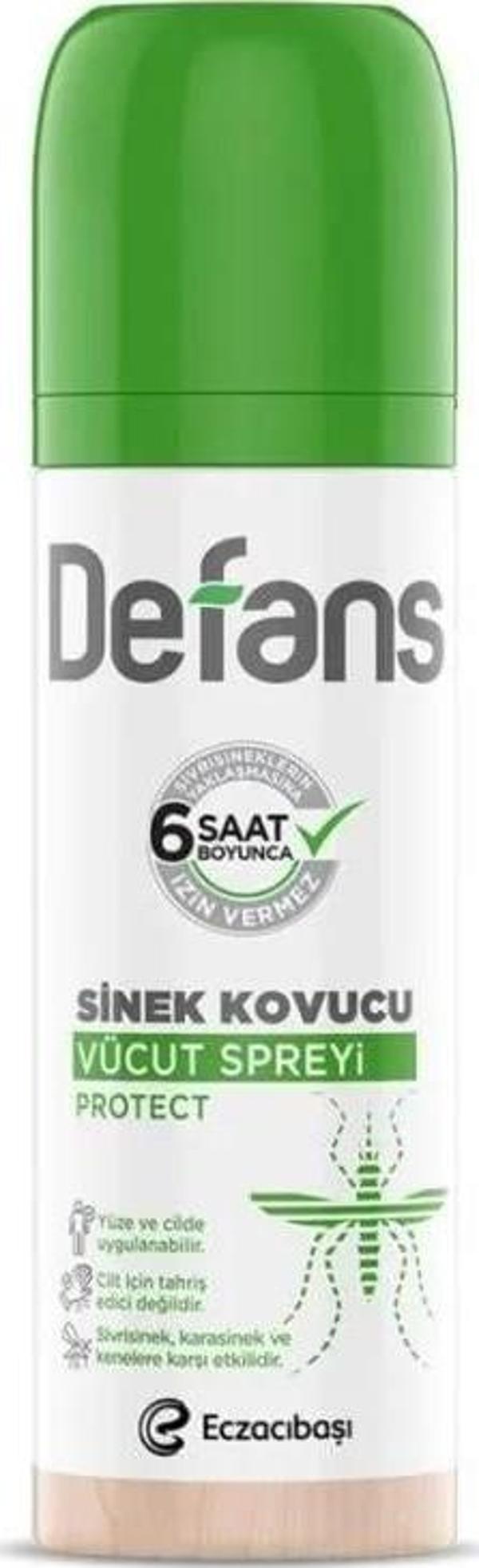 Defans Protect Sinek Kovucu Vücut Spreyi 100 ml - Image 1