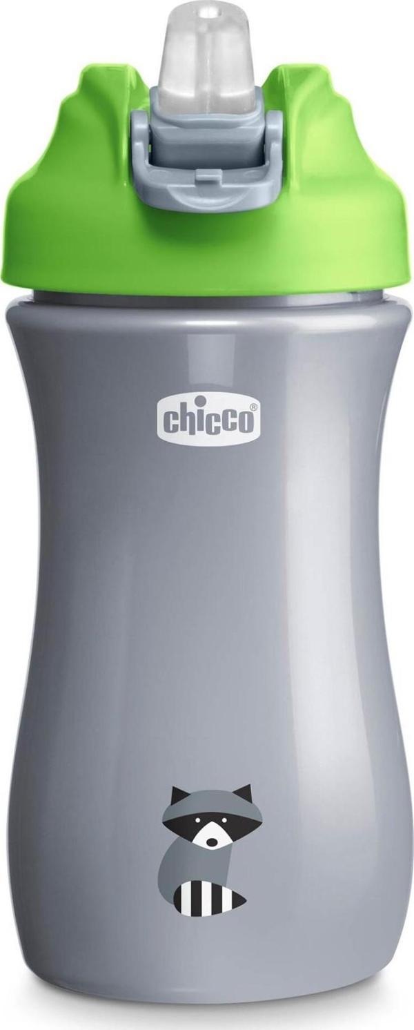 Chicco Pop-Up Pipetli Bardak 2 Yaş+ 350 ml - Green - Image 1