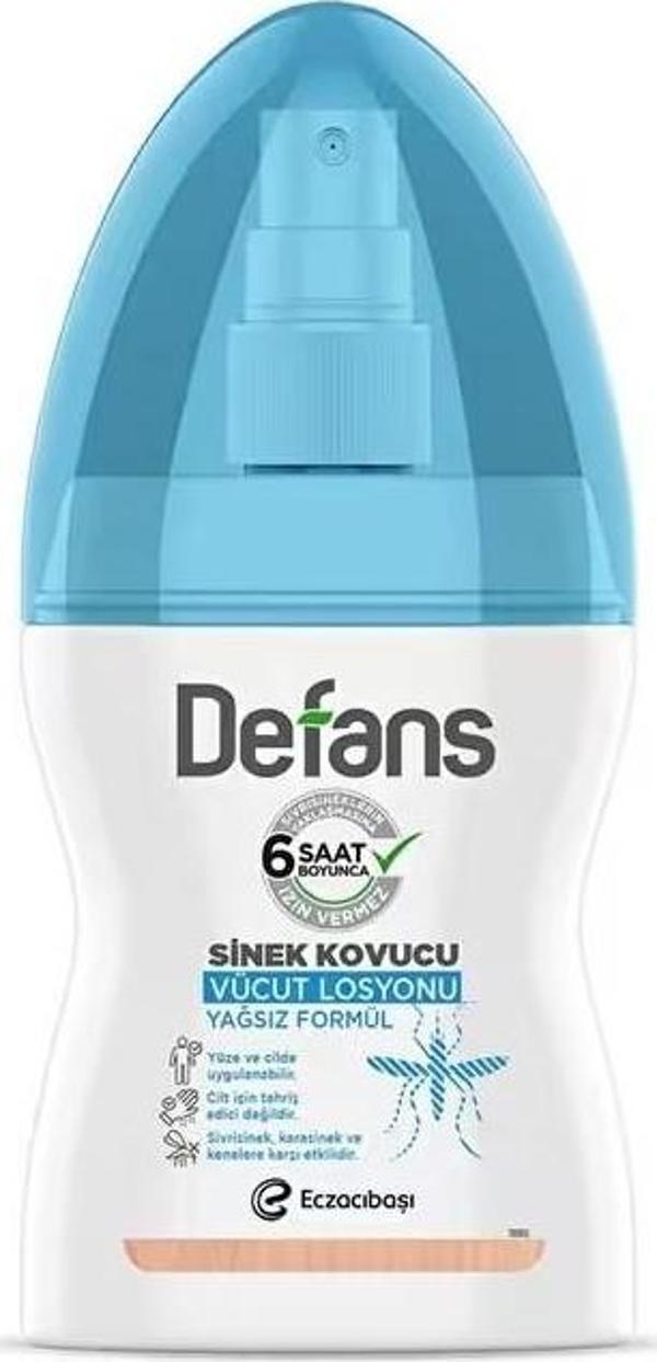 Defans Sinek Kovucu Vücut Losyonu Yağsız Formül 100 ml - Image 1