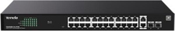 Tenda TEG2228P-24-410W 24 Port 10-100-1000 + 2 Port SFP + 2 Port Uplink Cloud Yönetilebilir - Image 1