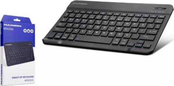 HADRON HDX2506 BLUETOOTH SMART KLAVYE Q SİYAH - Image 1