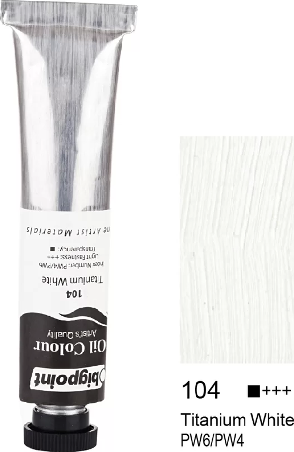 Bigpoint Yağlı Boya 45 ml Titanium White 104 - Image 1