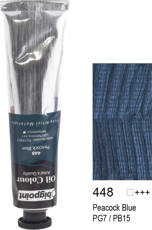 Bigpoint Yağlı Boya 200 ml Peacock Blue 448 - Image 1