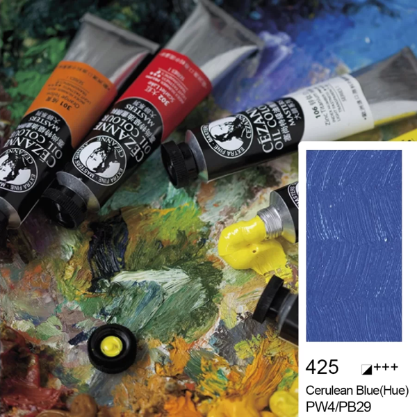 Bigpoint Cezanne Extra Fine Yağlı Boya 45 ml Cerulean Blue Hue 425 - Image 1