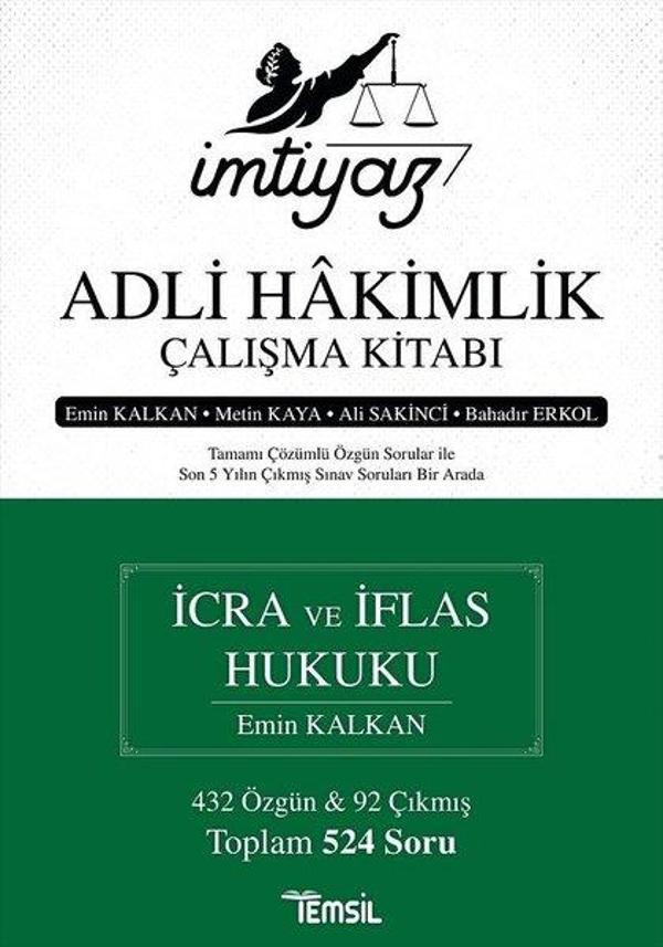 İmtiyaz Adli Hakimlik Çalışma Kitabı İcra Ve İflas Hukuku - Temsil Kitap - Image 1