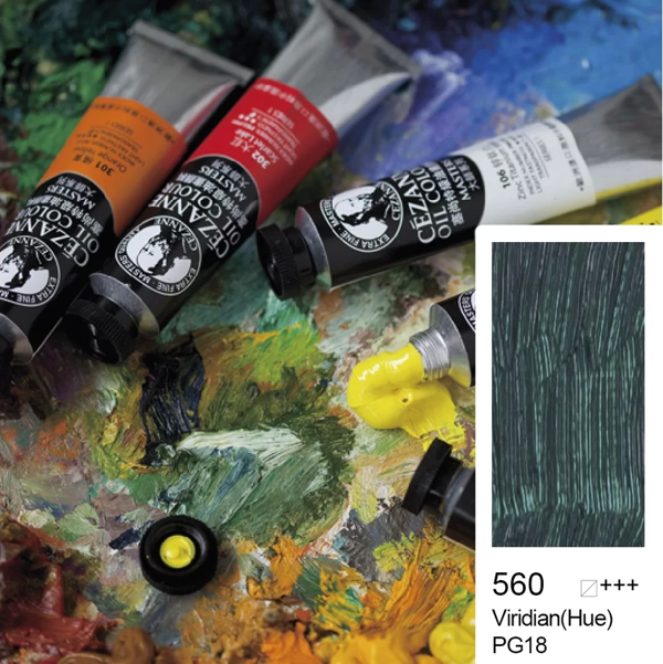 Bigpoint Cezanne Extra Fine Yağlı Boya 45 ml Viridian Hue 560 - Image 1