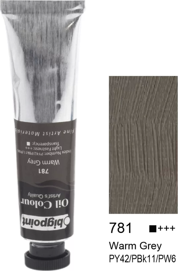 Bigpoint Yağlı Boya 45 ml Warm Grey 781 - Image 1